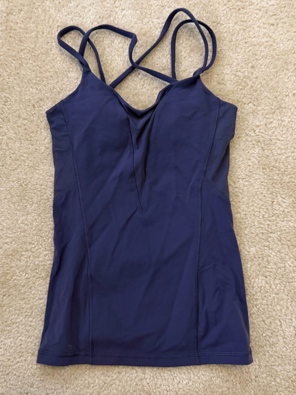 lululemon Exquisite Tank Nightfall Size 4